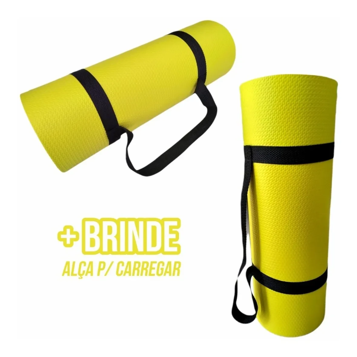 Tatame Yoga Amarelo RDJ: Melhor Preço e Frete Grátis na Oferta! Tatame Yoga Amarelo RDJ - Tatame Esteira Yoga Amarelo RDJ