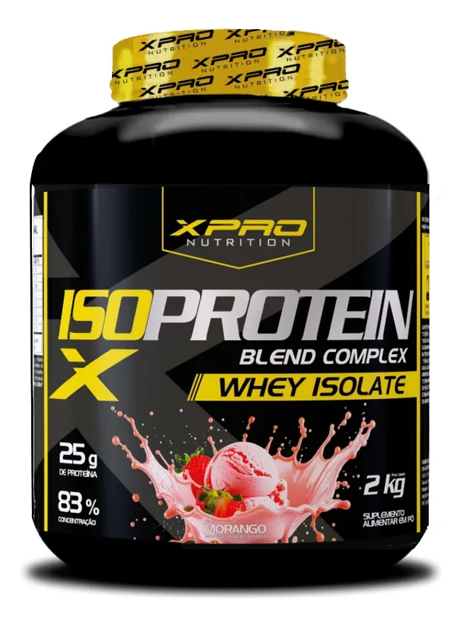 Whey Protein Isolado XPro Nutrition Iso Protein Blend Complex - Melhor Preço! Whey Protein isolado - Whey Protein isolado XPro Nutrition Iso