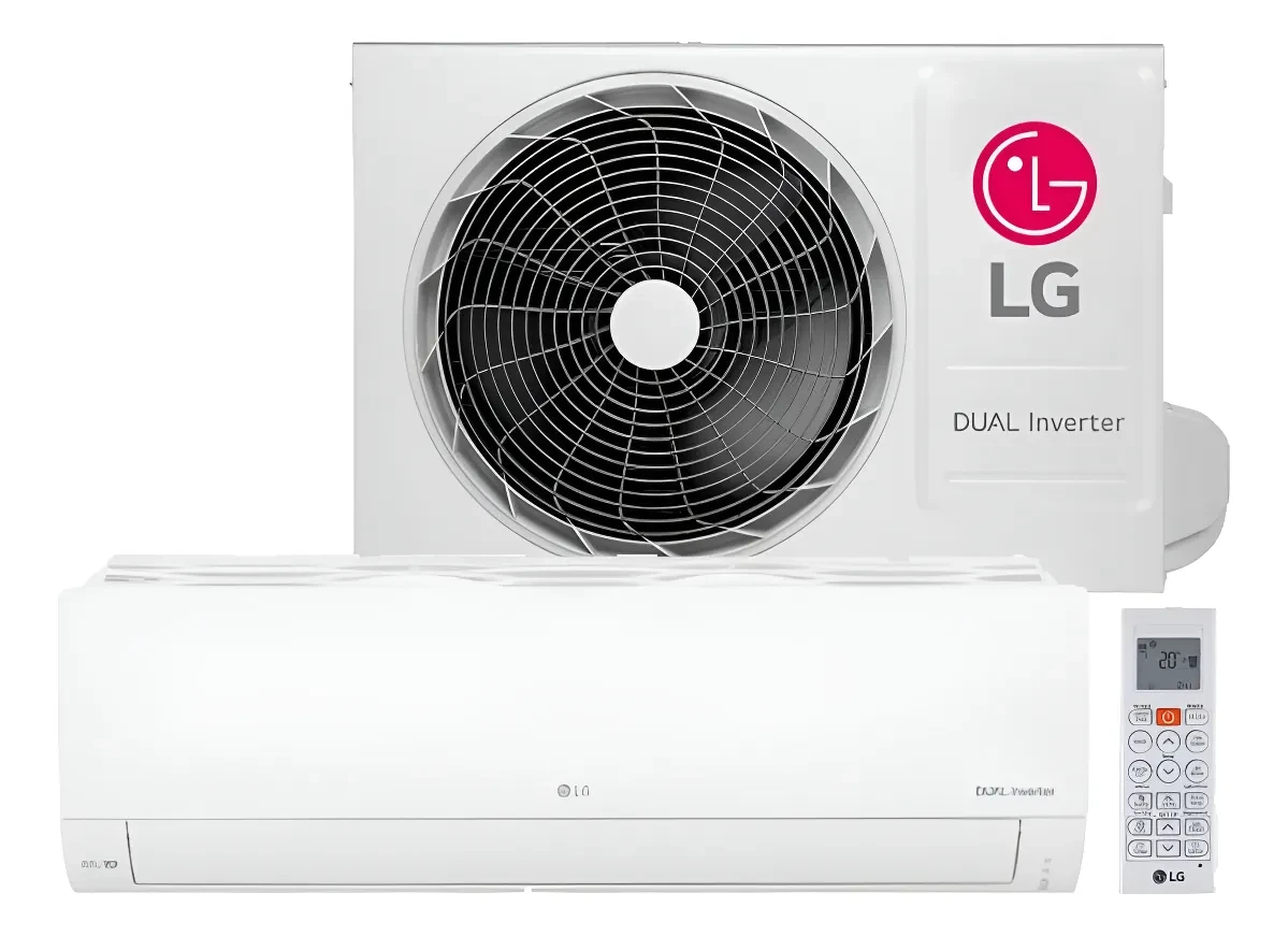 Ar Cond Dual Inverter Lg Compact Ai 9000 Btus Frio 220v Branco 220v Ar Cond Dual Inverter Lg Compact Ai 9000 Btus Frio 220v Branco 220v
