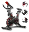 bicicleta spinning - Bicicleta Ergométrica OmnieFit Spinning Vermelho