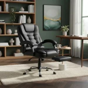 cadeira de escritório presidente ergonômica - Cadeira Escritório Itália LuvinCo Ergonômica