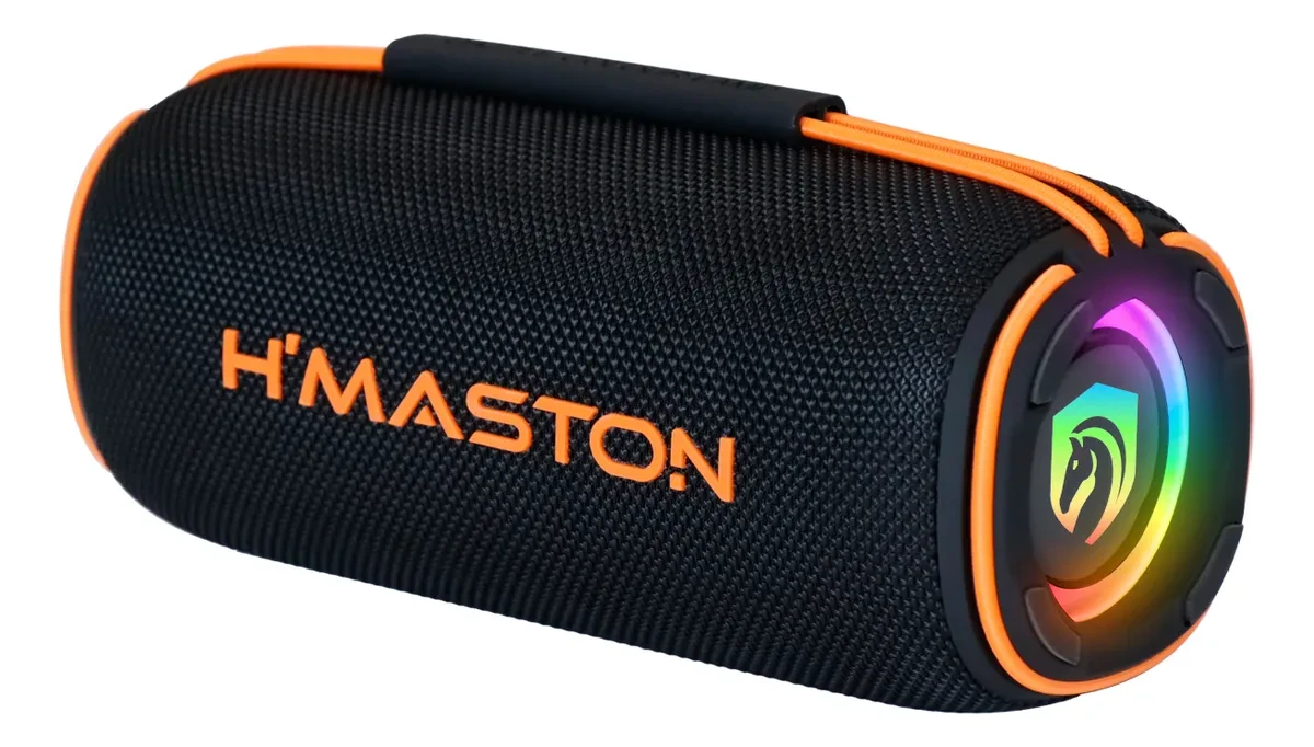 Caixa de Som Bluetooth 40w H'maston TN22: Desconto e Frete Grátis! Caixa de som bluetooth 40w - Caixa de Som Bluetooth H'maston TN22