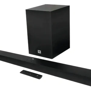 Caixa De Som Tv Sound Bar Jbl Bluetooth Som Cinema Sb180 Cor Preto Frequência 50/60Hz