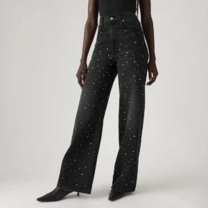 Calça Jeans Feminina Wide Leg - Calça Jeans Levi's Ribcage Wide Leg