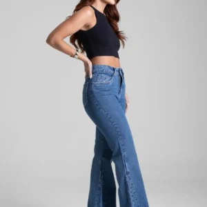 Calça Jeans Boot Cut Sawary - Calça Jeans Sawary Boot Cut_281922