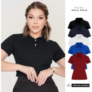Camisa Polo Feminina - Camisa Polo Feminina .MM Uniforme