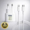 Carregador Turbo iPhone - Carregador Turbo 20W Dtimp