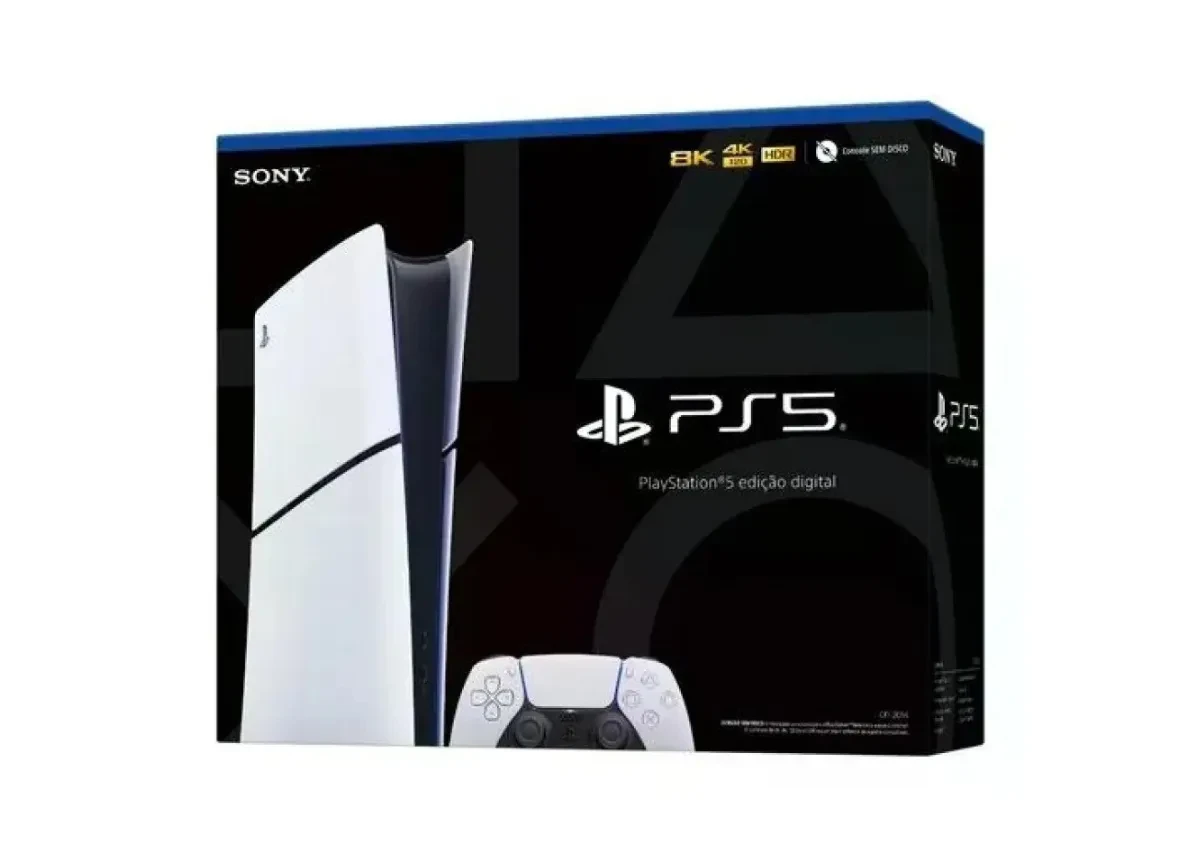 Playstation 5 Slim Digital 825GB: Melhor Preço e Frete Grátis na Oferta Original! Playstation 5 Slim - Console Playstation 5 Slim 825GB