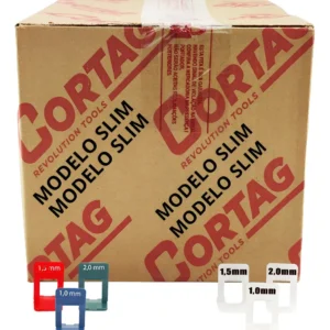 Espaçador Nivelador Slim Cortag - Espaçador Nivelador Slim Cortag 1000 Peças