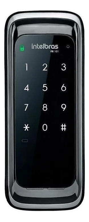 Fechadura Digital Intelbras Fr101 Preto Fechadura Digital Intelbras Fr101 Preto