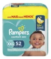 fralda pampers xxg - Fralda Pampers Confort Sec XXG