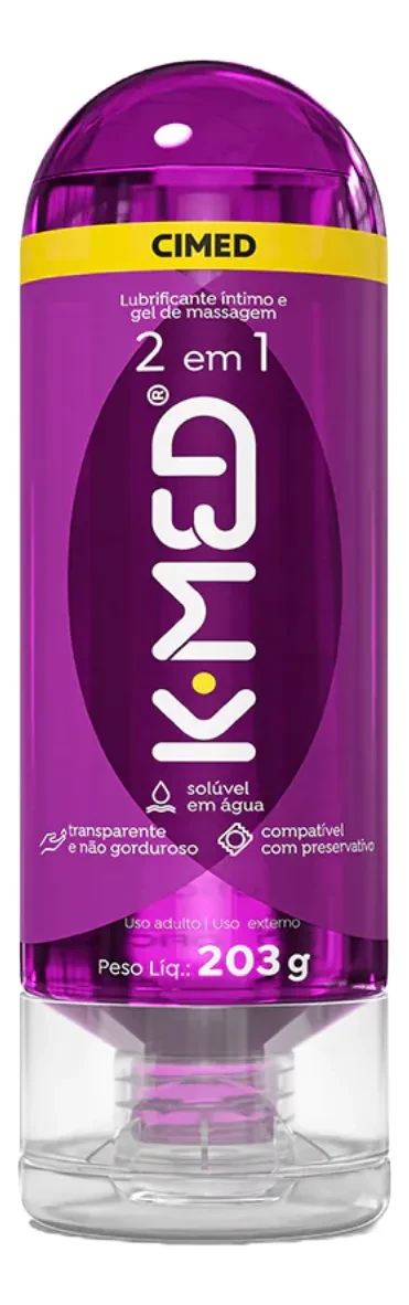 Gel Lubrificante Íntimo K-Med 203g: Melhor Preço e Frete Grátis! lubrificante íntimo K-Med - Gel Lubrificante Íntimo K-Med 203g