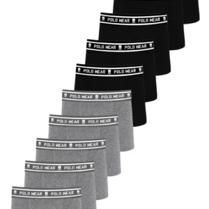 cueca boxer algodão - Kit 10 Cuecas Boxer Polo Wear