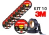 fita isolante 3M - Kit 10 Fita Isolante 3M Imperial