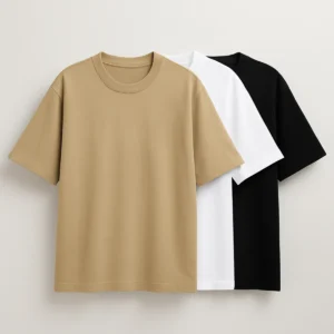 Kit Camiseta Oversized - Kit 3 Oversized Masculina Comfort Livre