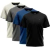 Camiseta Dry-fit Sandrini - Kit 4 Camisetas Dry-fit Sandrini Masculina