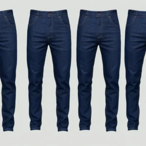 calças jeans trabalho reforçada - Kit 4-calças Jeans CRD Masculina Reforçada