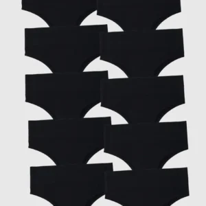 calcinha sem costura - Kit Com 10 Calcinhas Biquini Sem