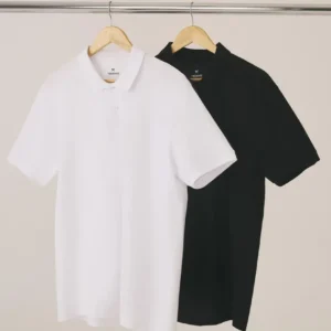camisa polo masculina hering - Kit com 2 Camisas Polo Básicas