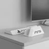 Kit Suporte PS5 - Kit Suporte Organizador PS5 Branco