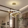 lustre pendente - Lustre Teto Led Pendente Moderno 60w
