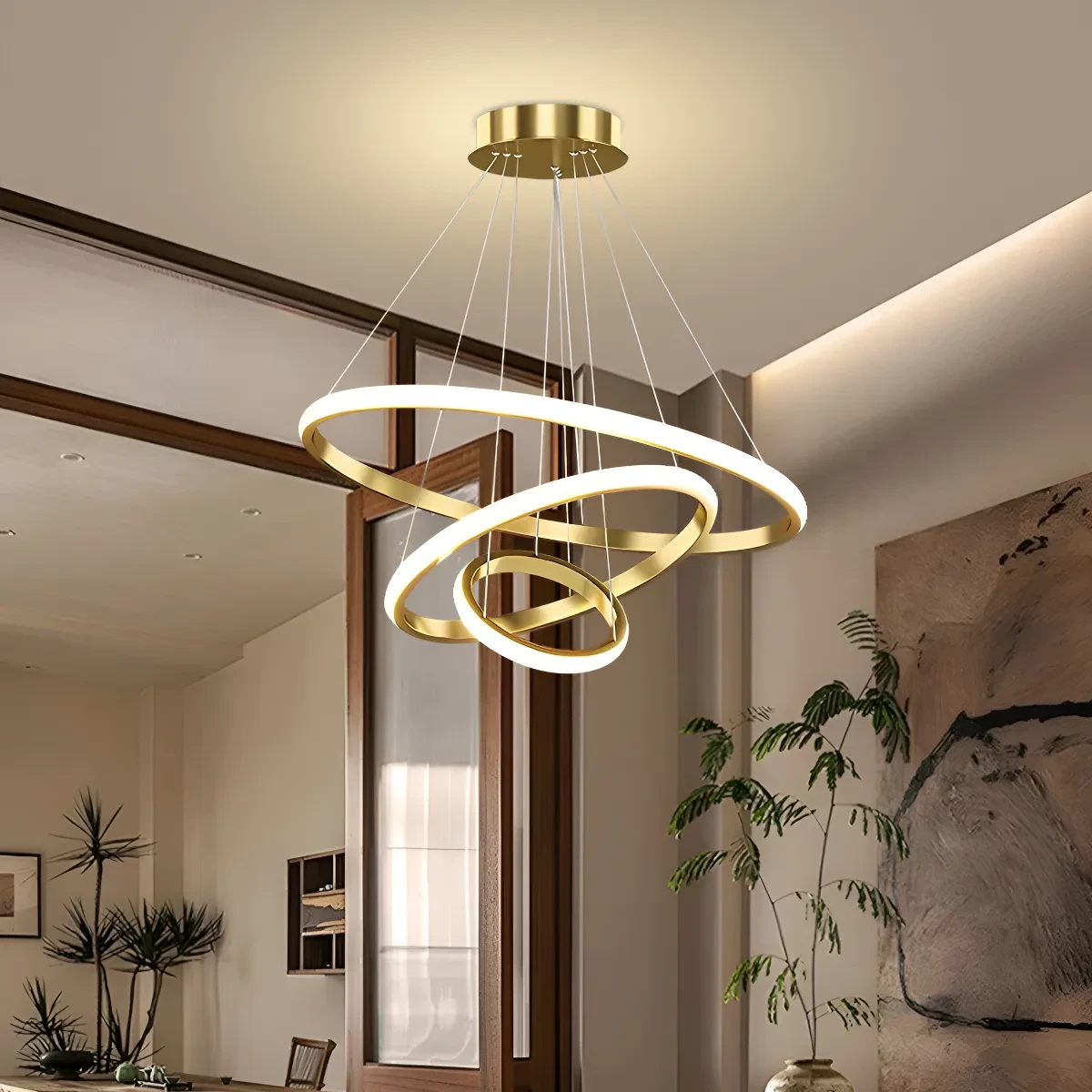 Lustre Teto Led Pendente Moderno 60w | Frete Grátis + Melhor Preço lustre pendente - Lustre Teto Led Pendente Moderno 60w