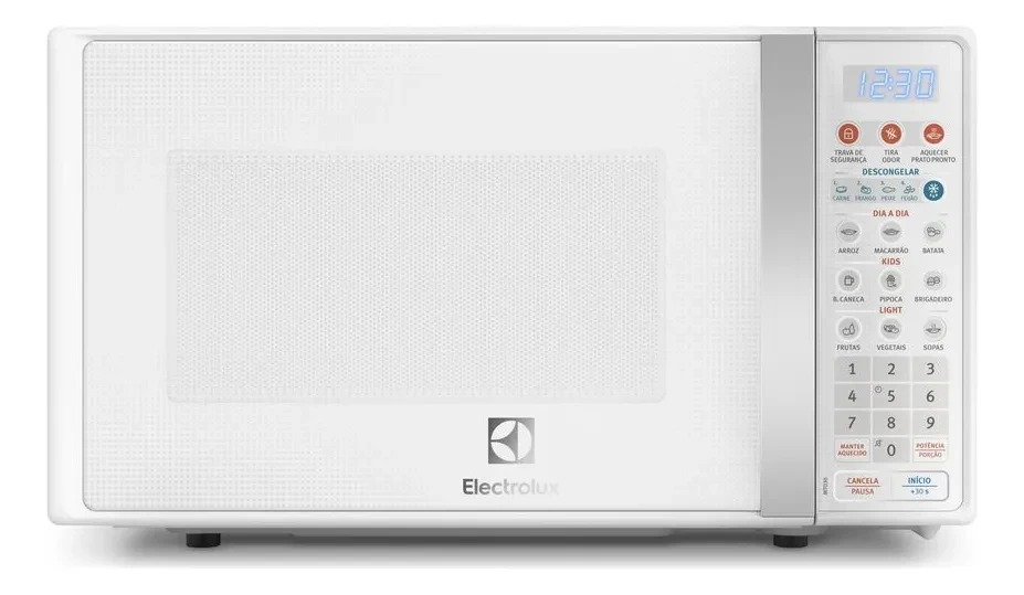 🔥 Micro-ondas Electrolux MTO30 Branco com Função Tira Odor | Melhor Preço! Micro-ondas Electrolux MTO30 - Micro-ondas Electrolux MTO30 Branco com Função
