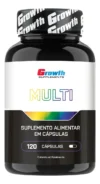 Multivitamínico Growth Supplements - Multivitamínico Growth Supplements Multi 120 Cápsulas