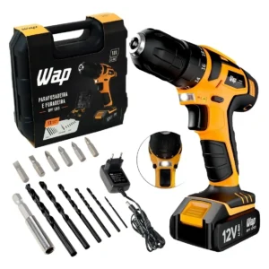 Parafusadeira Furadeira 12V - Parafusadeira Furadeira 12V WAP BPF 12K3