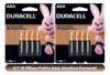 pilha aaa duracell - Pilha AAA Duracell Coppertop MN2400