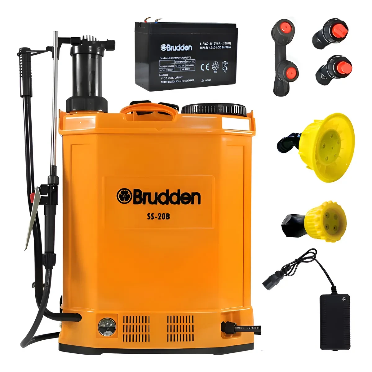 Pulverizador Elétrico Brudden SS20B 20L: Desconto e Frete Grátis na Oferta! pulverizador elétrico - Pulverizador Elétrico Brudden SS20B 20L Com