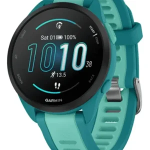 Relógio 165music Com Monitor Cardíaco 43mm Garmin Forerunner Turquesa/azul 43 Mm