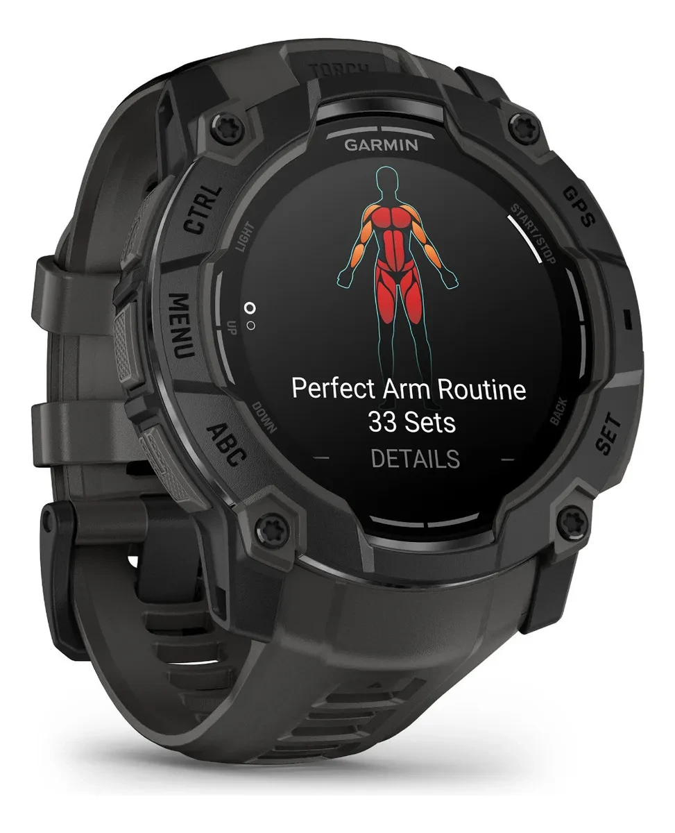 Relógio Garmin Instinct 3 Preto 50mm Original e com Frete Grátis! Relógio Garmin Instinct 3 - Relógio Instinct 3 Garmin Preto 50mm
