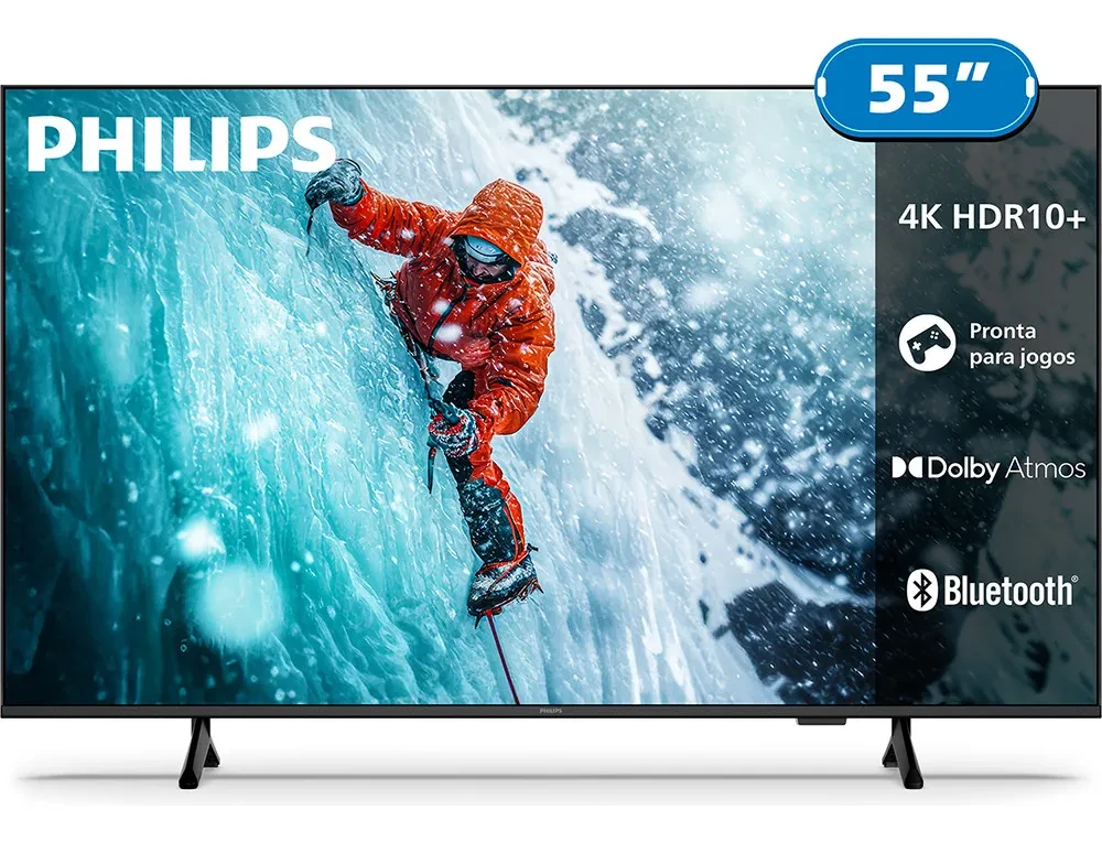 Smart TV 55 Polegadas 4K Philips 55PUG7300/78: A Melhor Oferta do Ano! Smart TV 55 Polegadas - Smart TV 55 Polegadas Philips 55PUG7300/78