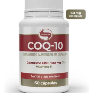 Coenzima Q10 - Coenzima Q10 Vitafor 60 Cápsulas