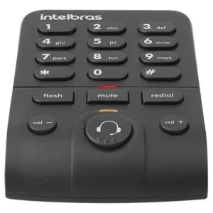 Headset Intelbras HSB 50 - Telefone Headset HSB 50 Preto Intelbras
