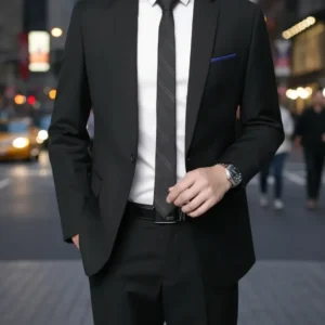 terno slim italiano - Terno Slim Microfibra Gabardine - Blazer