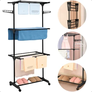 Varal de chão 3 andares - Varal de chão 3 andares Irsina