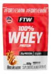 whey protein doce de leite - Whey Protein 100% Concentrado Refil 900g