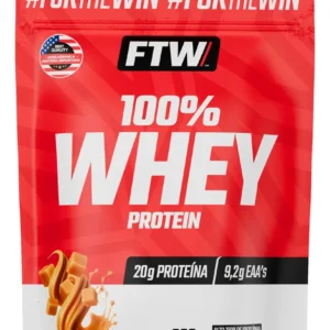 Whey Protein 100% Concentrado Refil 900g Sabor Doce de Leite – FTW