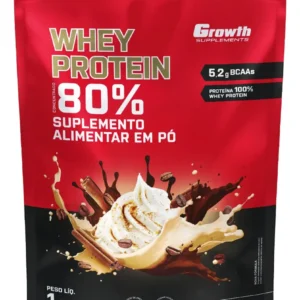 Whey Protein Concentrado - Whey Protein Concentrado Growth Supplements Capuccino