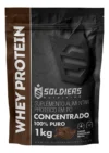 Whey Protein 1kg - Whey Protein Concentrado 1kg Soldiers Nutrition