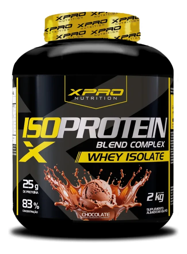 Melhor Whey Protein Isolado XPRO Nutrition Iso Blend Complex 2kg - Original! Whey Protein Isolado - Whey Protein Isolado XPRO Nutrition Iso