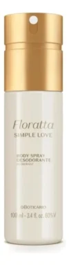Body Spray Floratta Simple Love - Body Spray Floratta Simple Love O