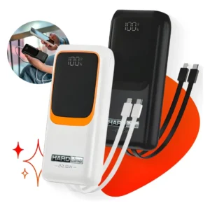 Power Bank 20000mAh - Carregador Portátil Power Bank Hardline 20000mAh