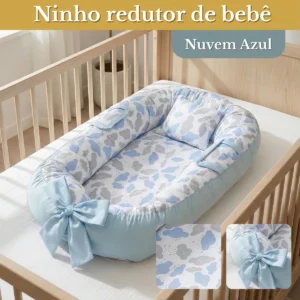 ninho redutor bebê - Ninho Redutor bebê EVF Enxovais Nuvem