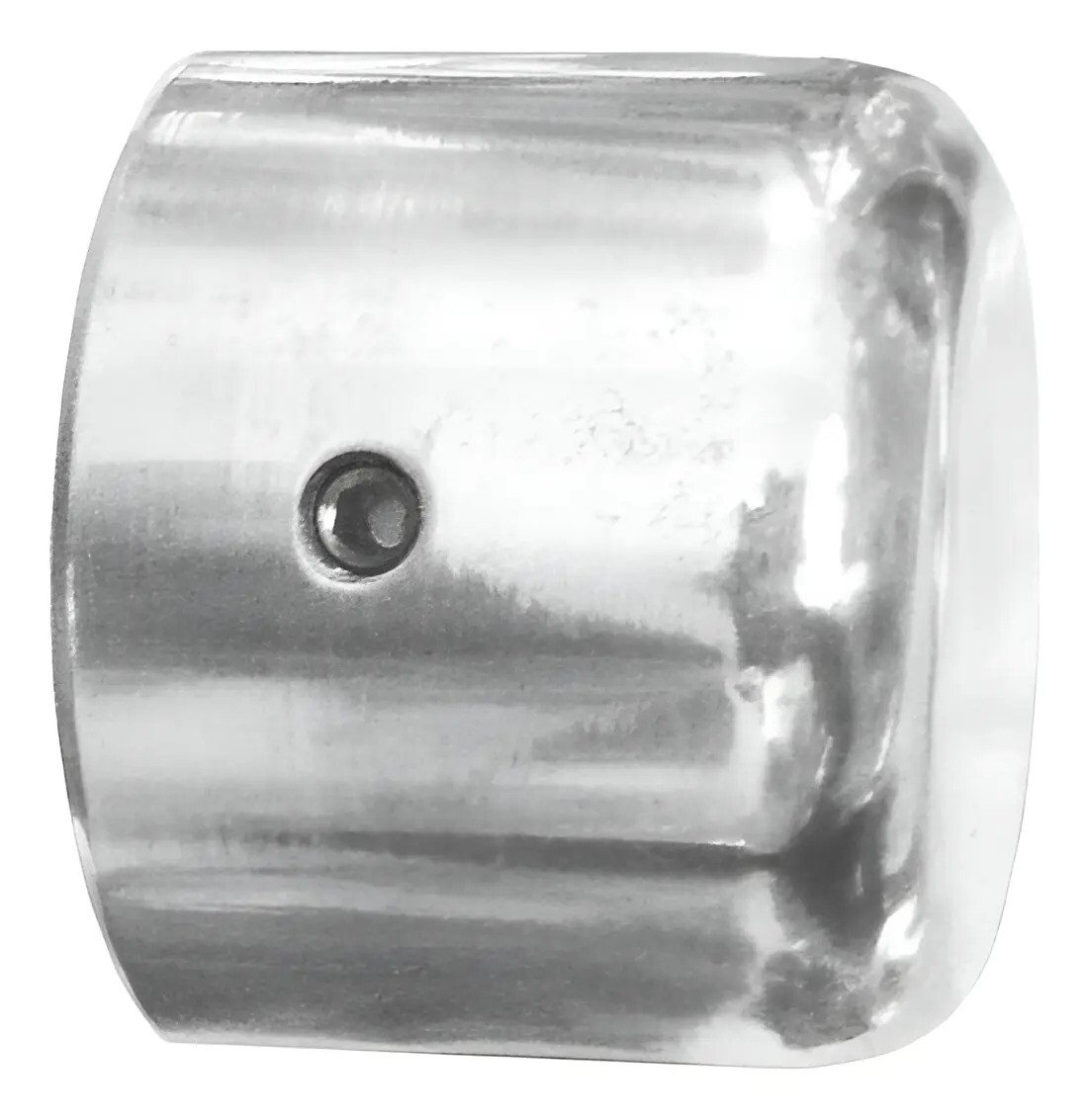 10 Tampas Acabamento Aluminio 1 Polegada P/ Manopla Academia 10 Tampas Acabamento Aluminio 1 Polegada P/ Manopla Academia