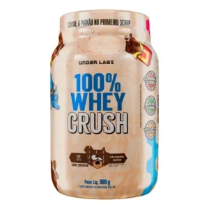 100% Whey Crush Under Labz Concentrado Coenzima Q10 Bcaa’s