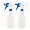 2 Borrifadores 1l Spray Regulável Limpeza Profissional