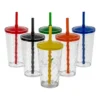 Kit 25 Copos Twister 500ml com Tampa e Canudo para Lembrancinhas Festa